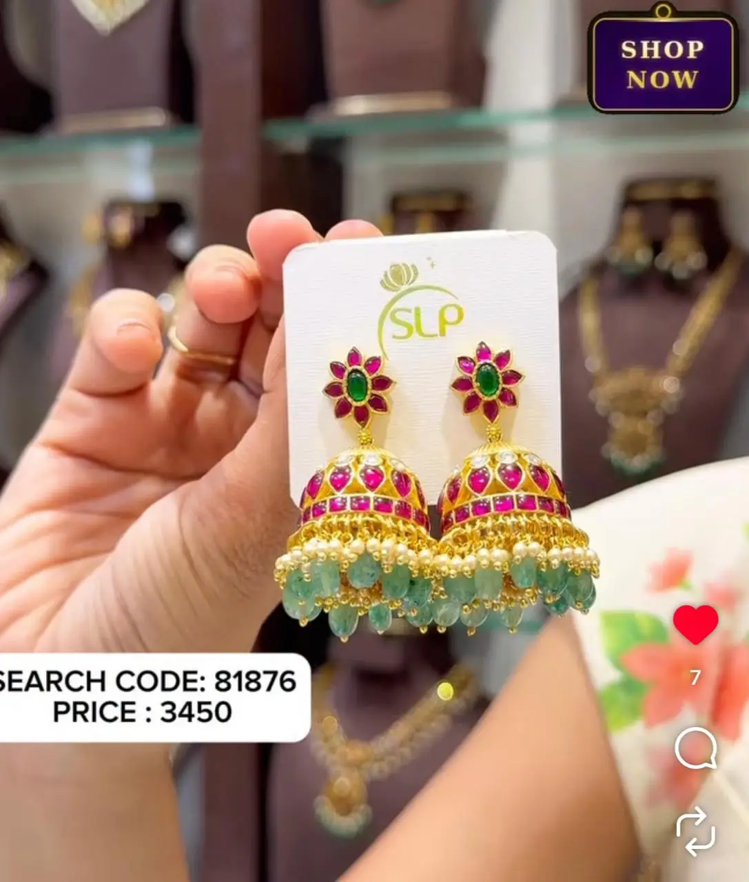 KUNDAN EARRINGS 81876