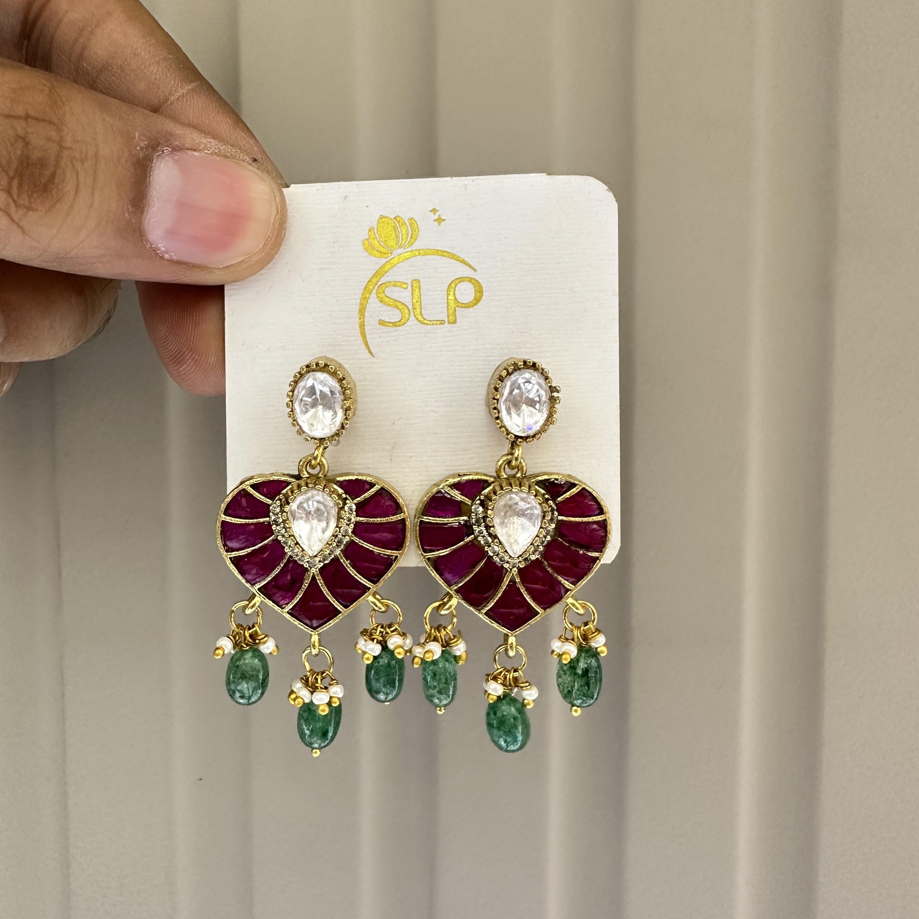 KUNDAN EARRINGS 82093