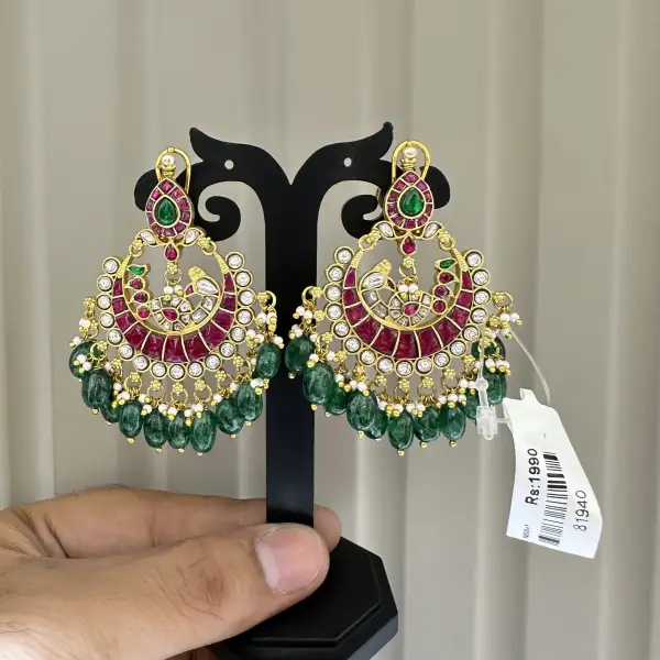 KUNDAN EARRINGS 81940