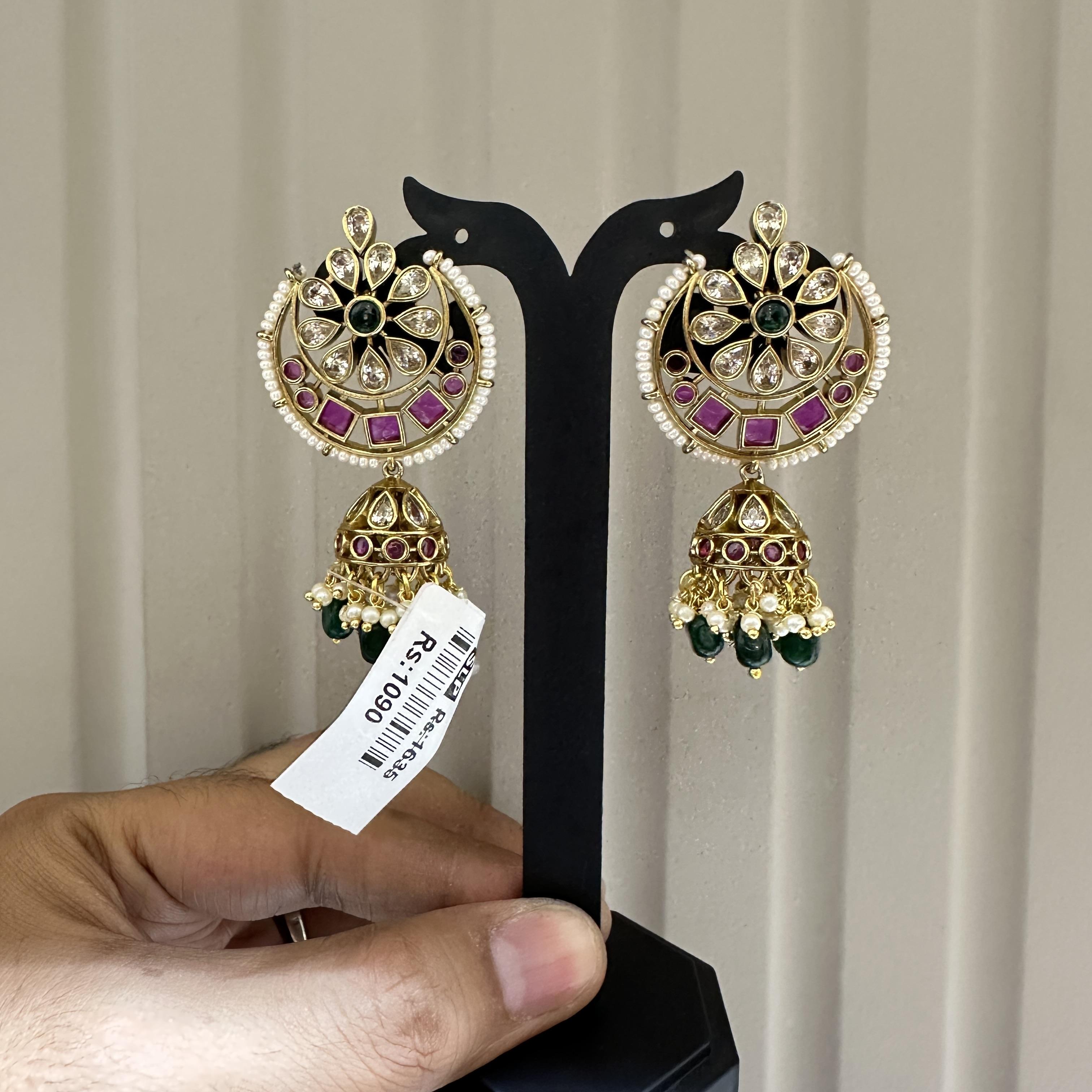 KUNDAN EARRINGS 81602