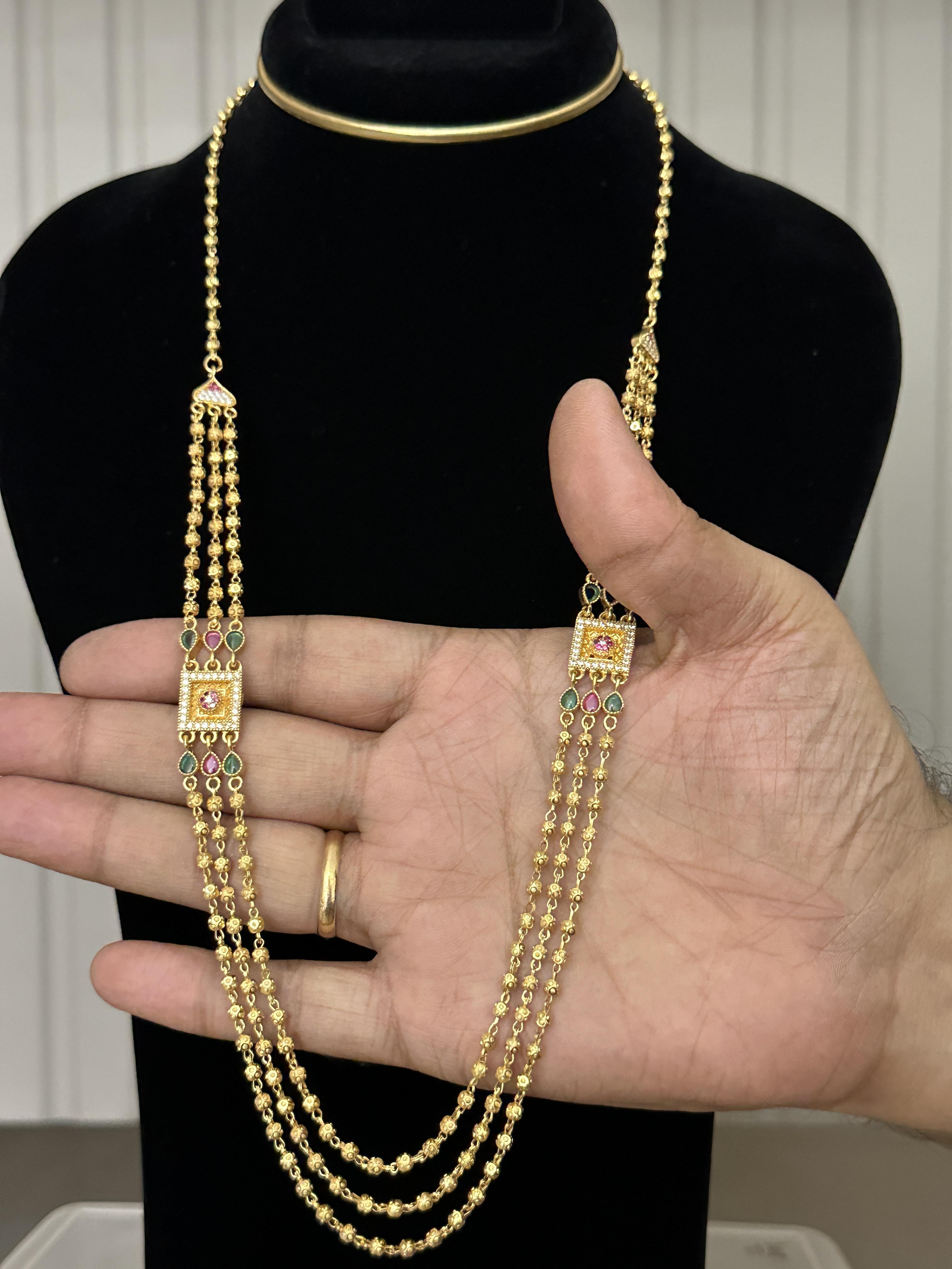 GOLDEN BALLS CHAIN 82186