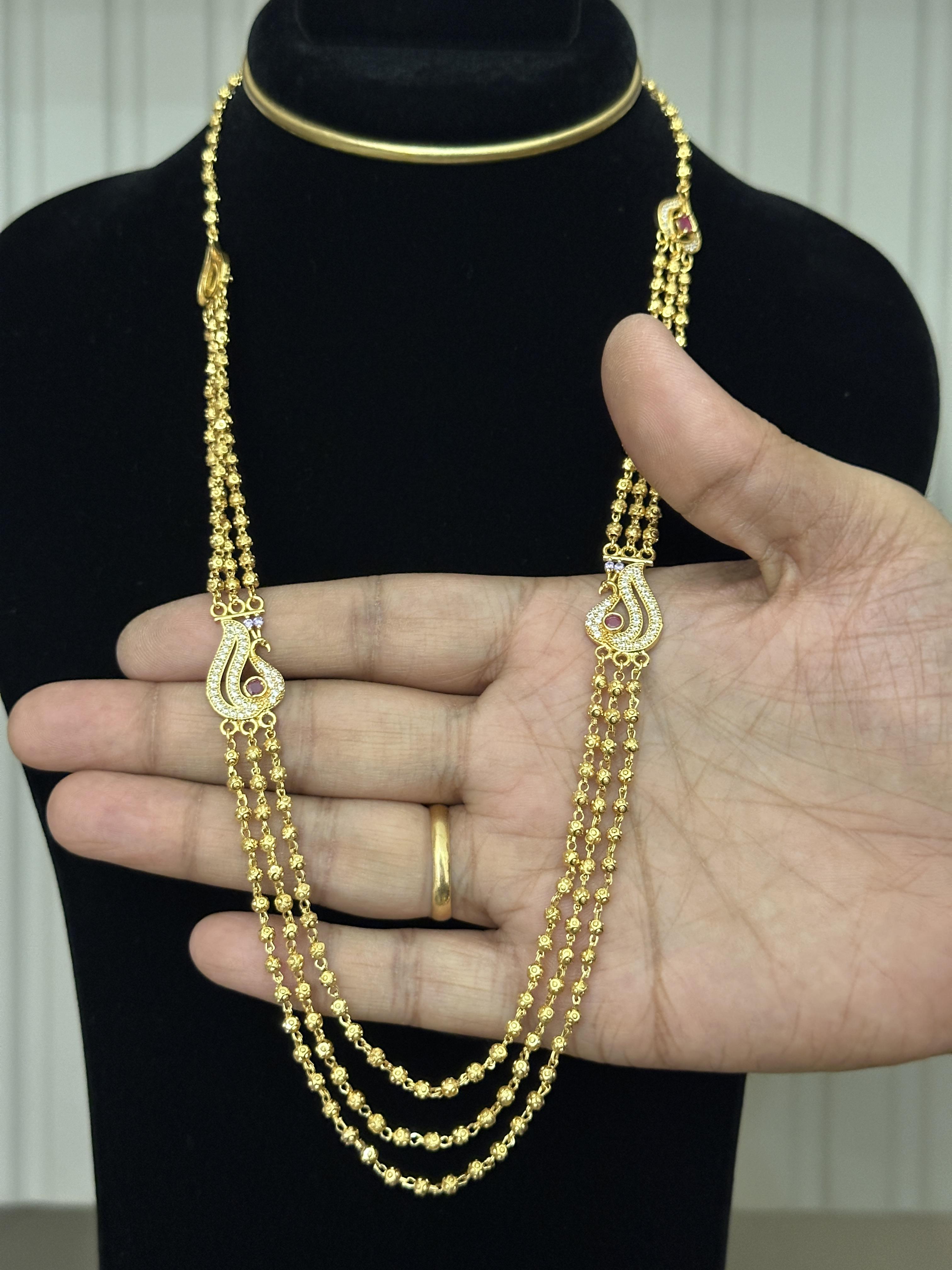 GOLDEN BALLS CHAIN 81883