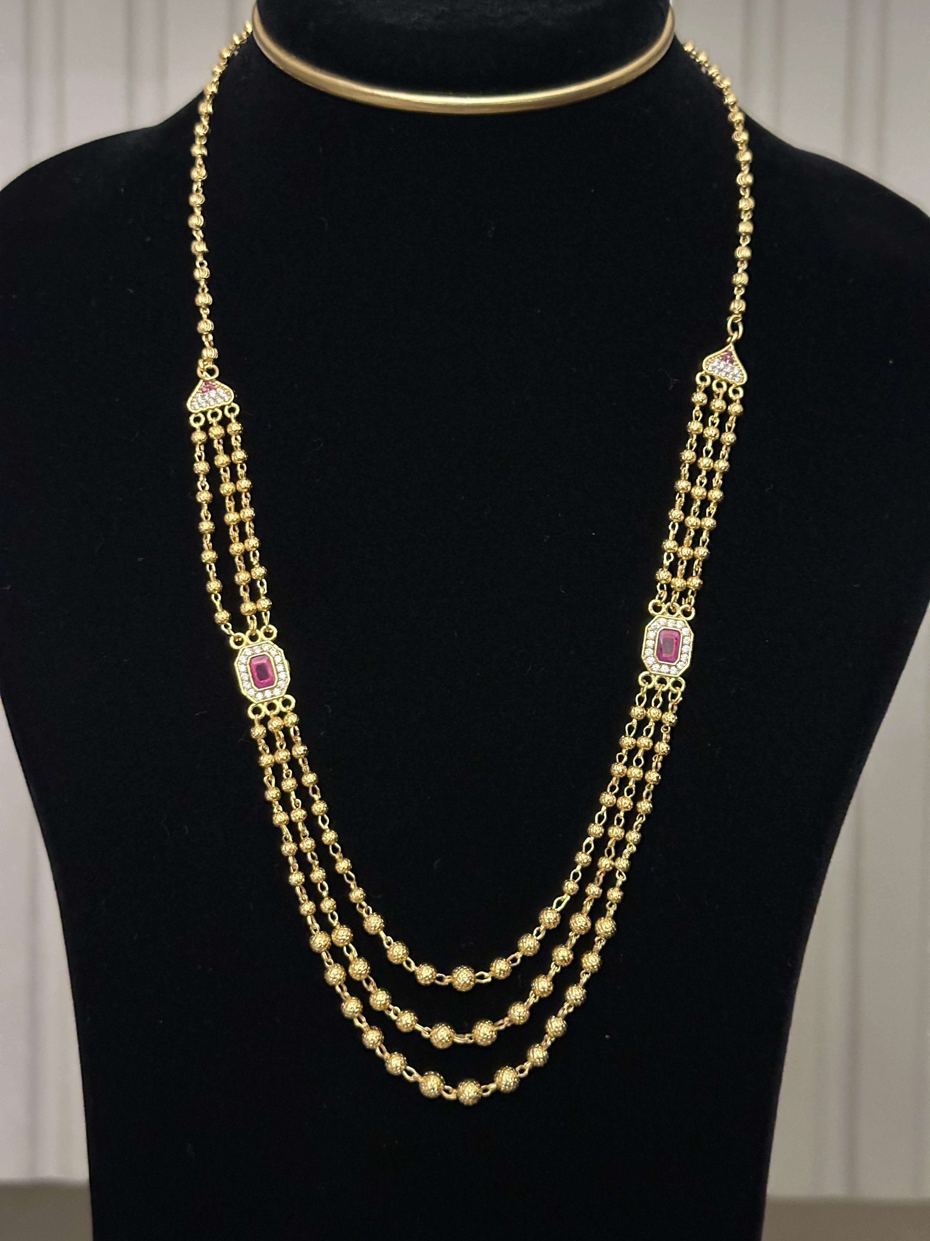 GOLDEN BALLS CHAIN 81882