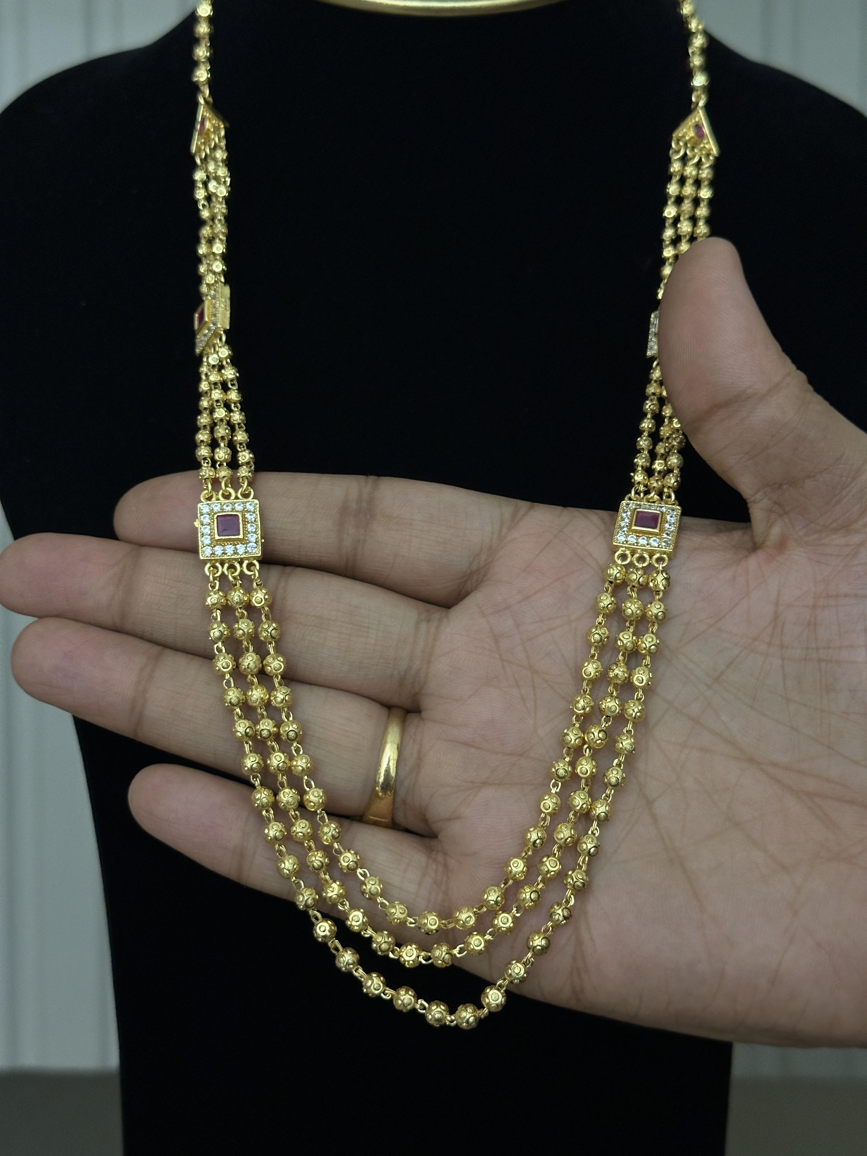 GOLDEN BALLS CHAIN 74563