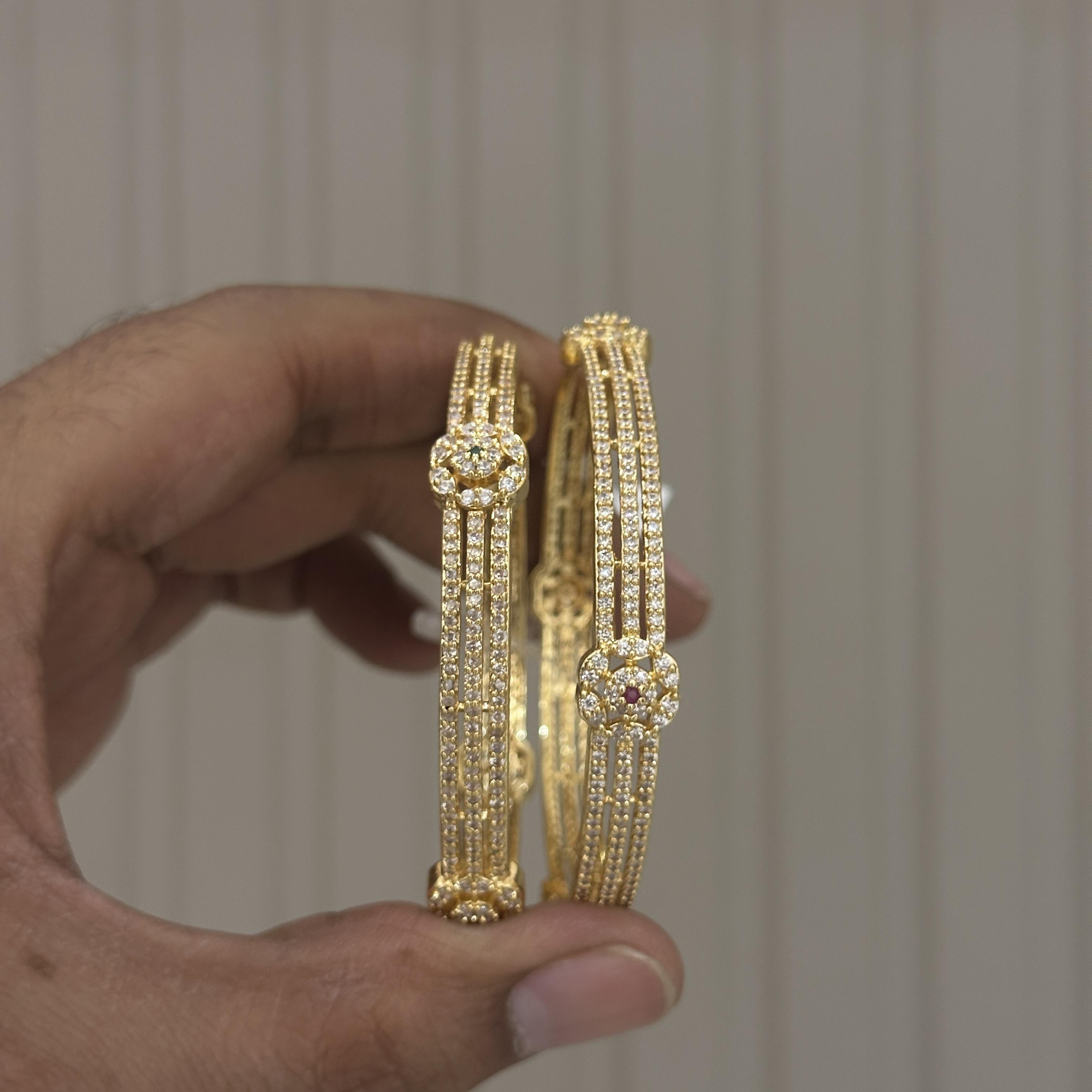 CZ BANGLES B00018